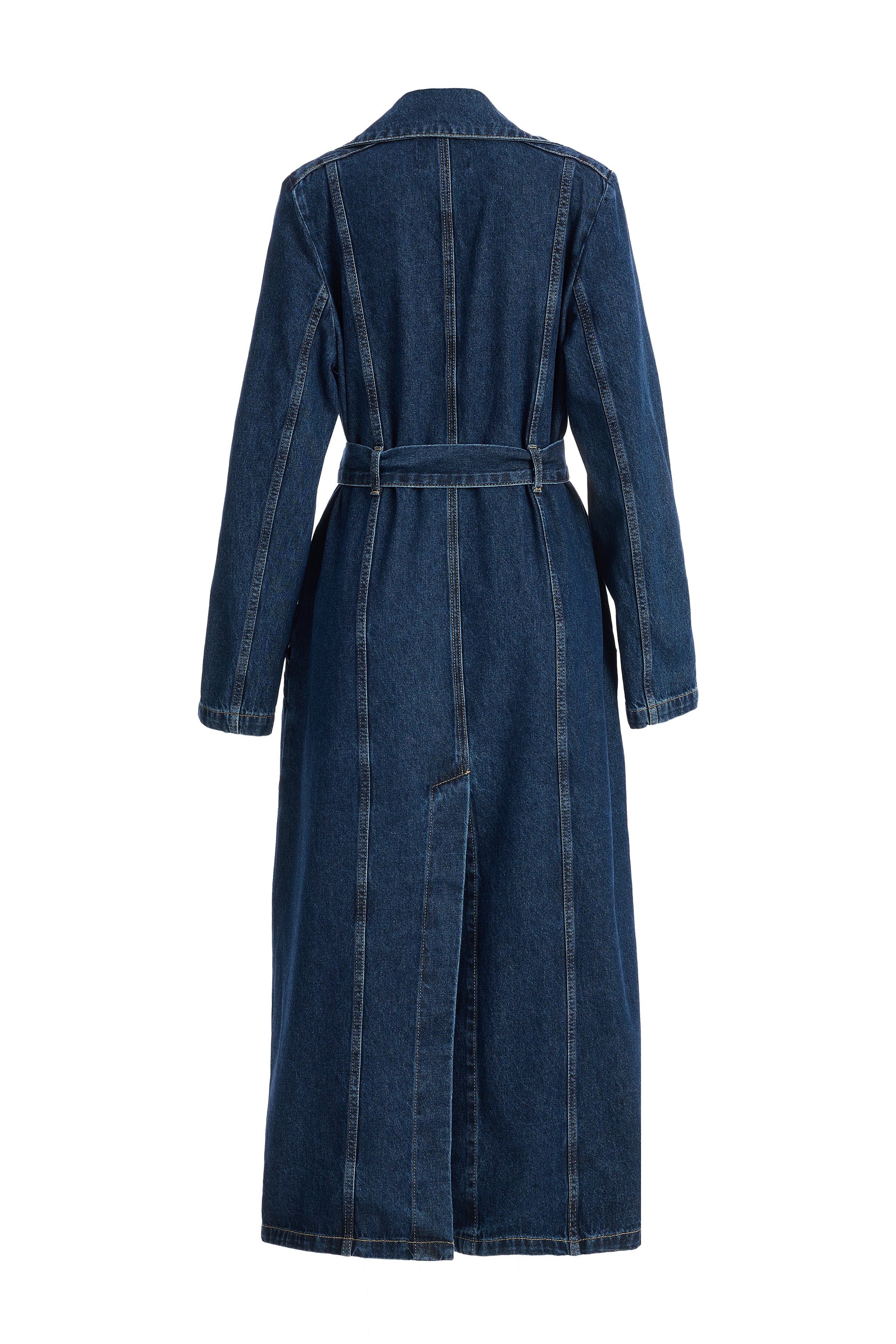 Kadın Denim Trençkot