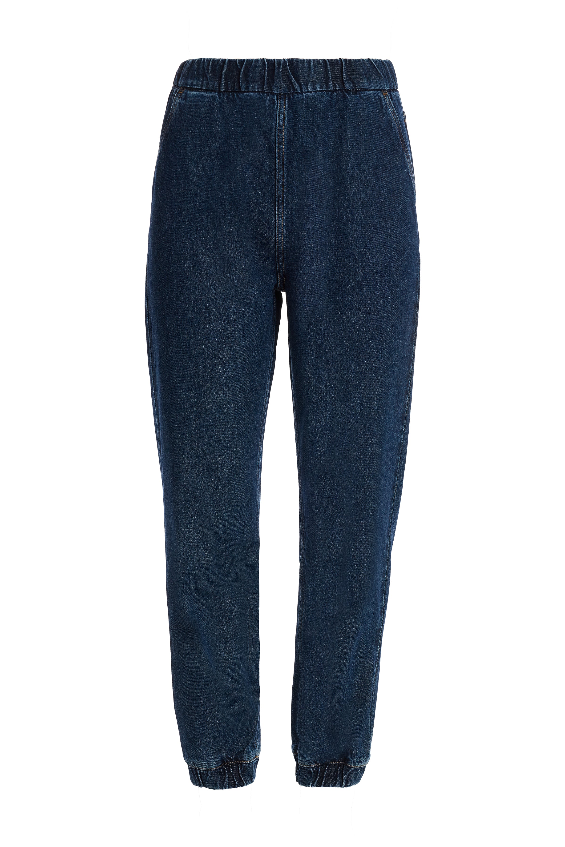Kadın Jogger Denim Pantolon