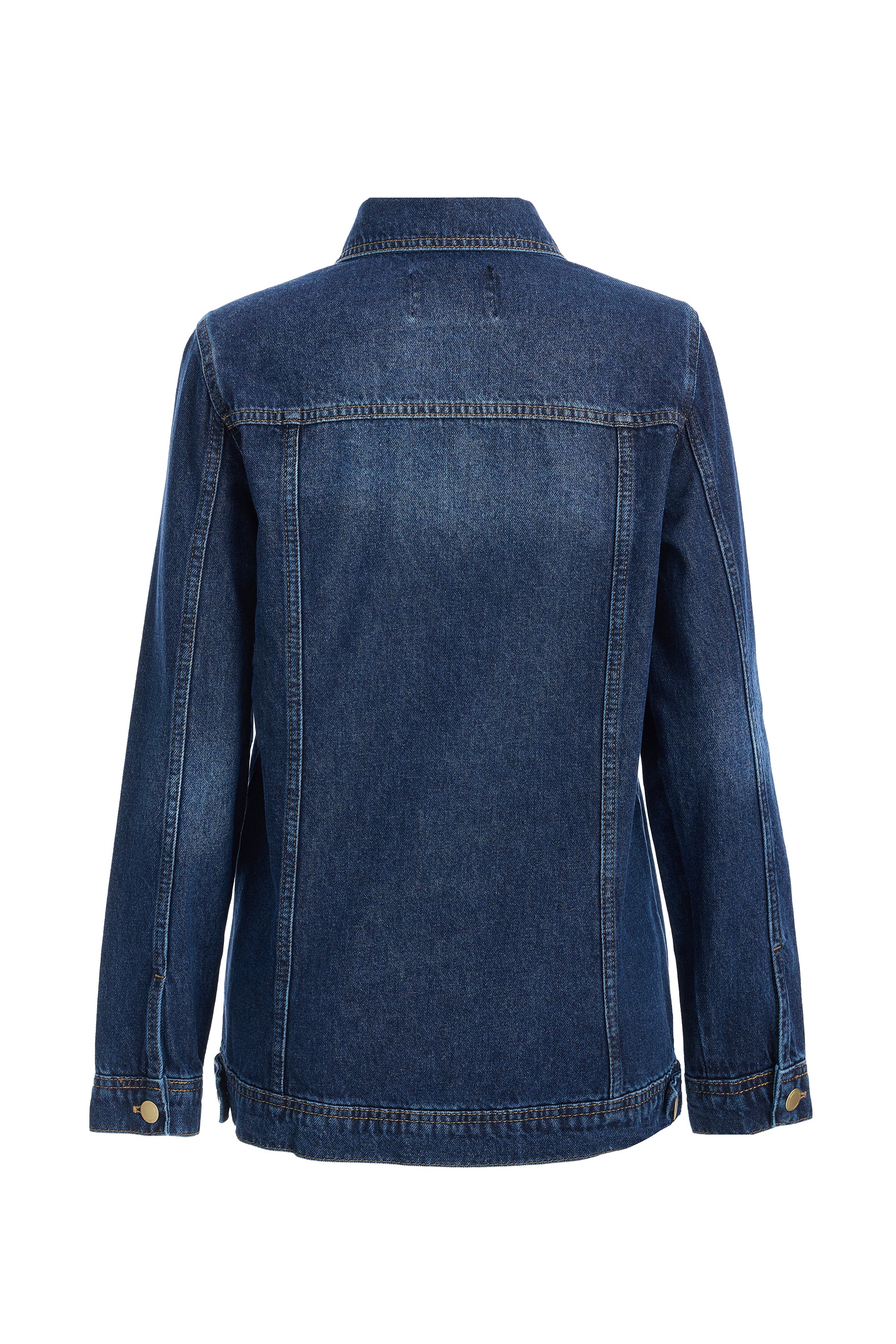 Kadın Klasik Denim Ceket