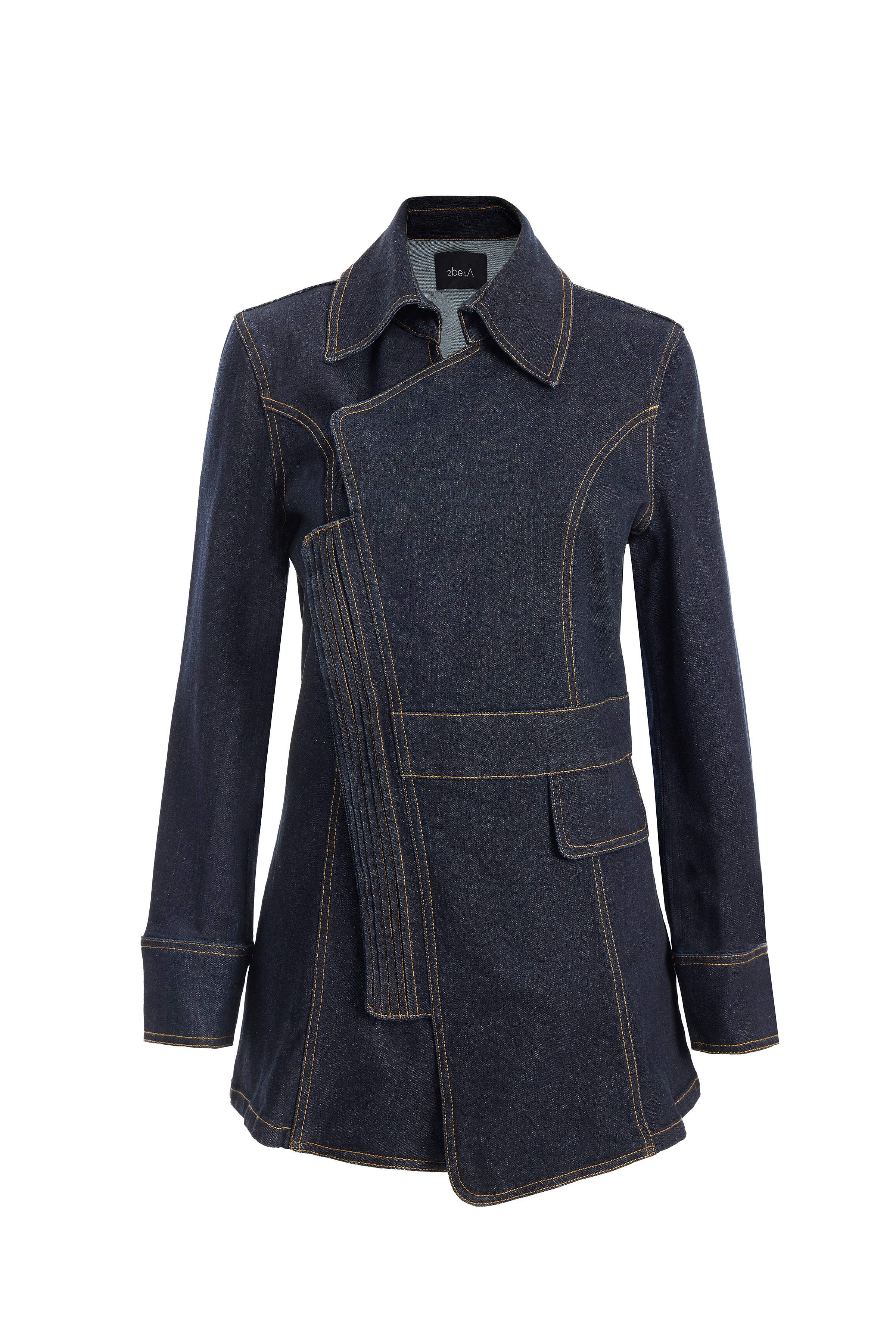 Women's Double Breasted Denim Jacket