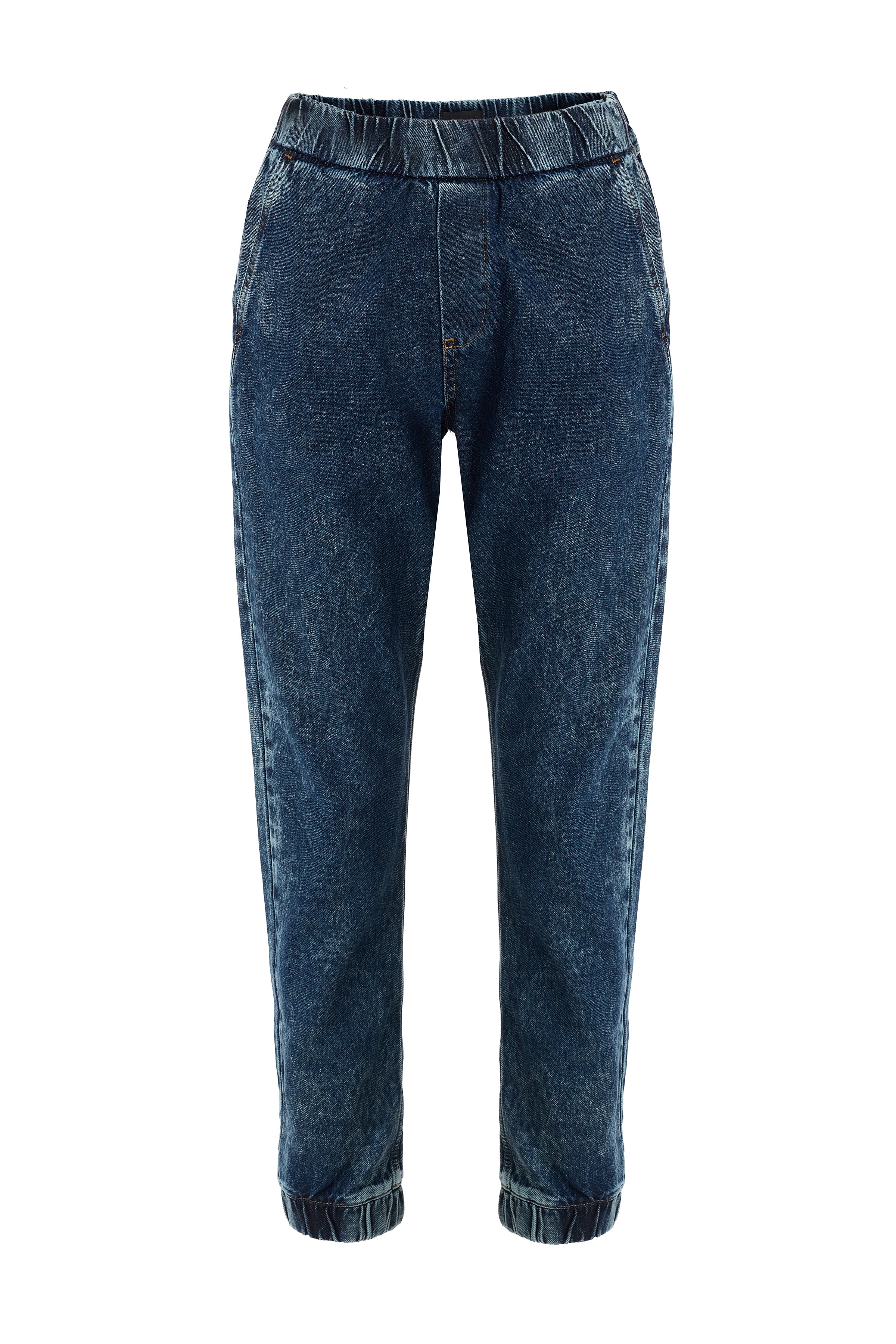 Erkek Jogger Denim Pantolon