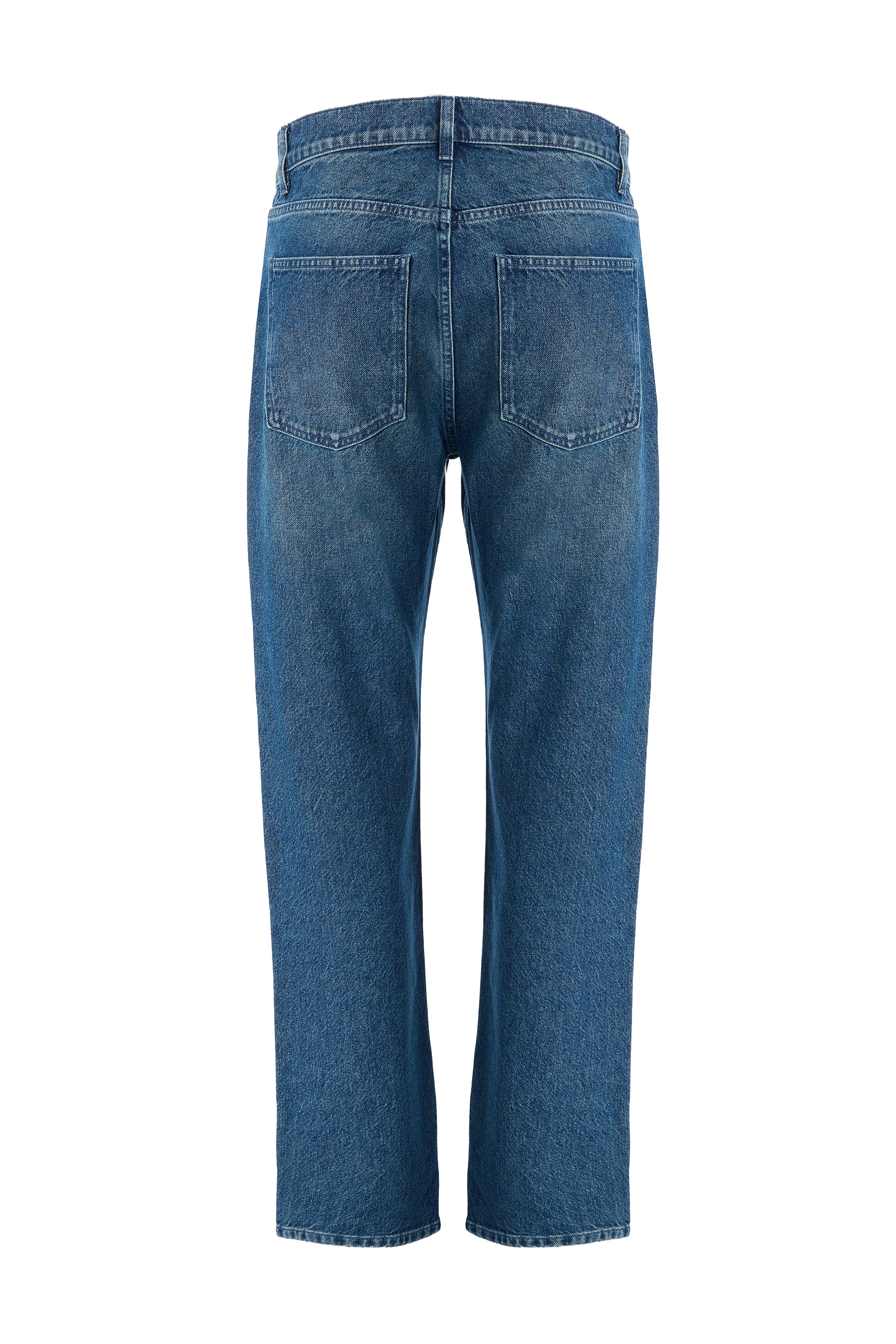 Erkek Örme Cepli Denim Pantolon