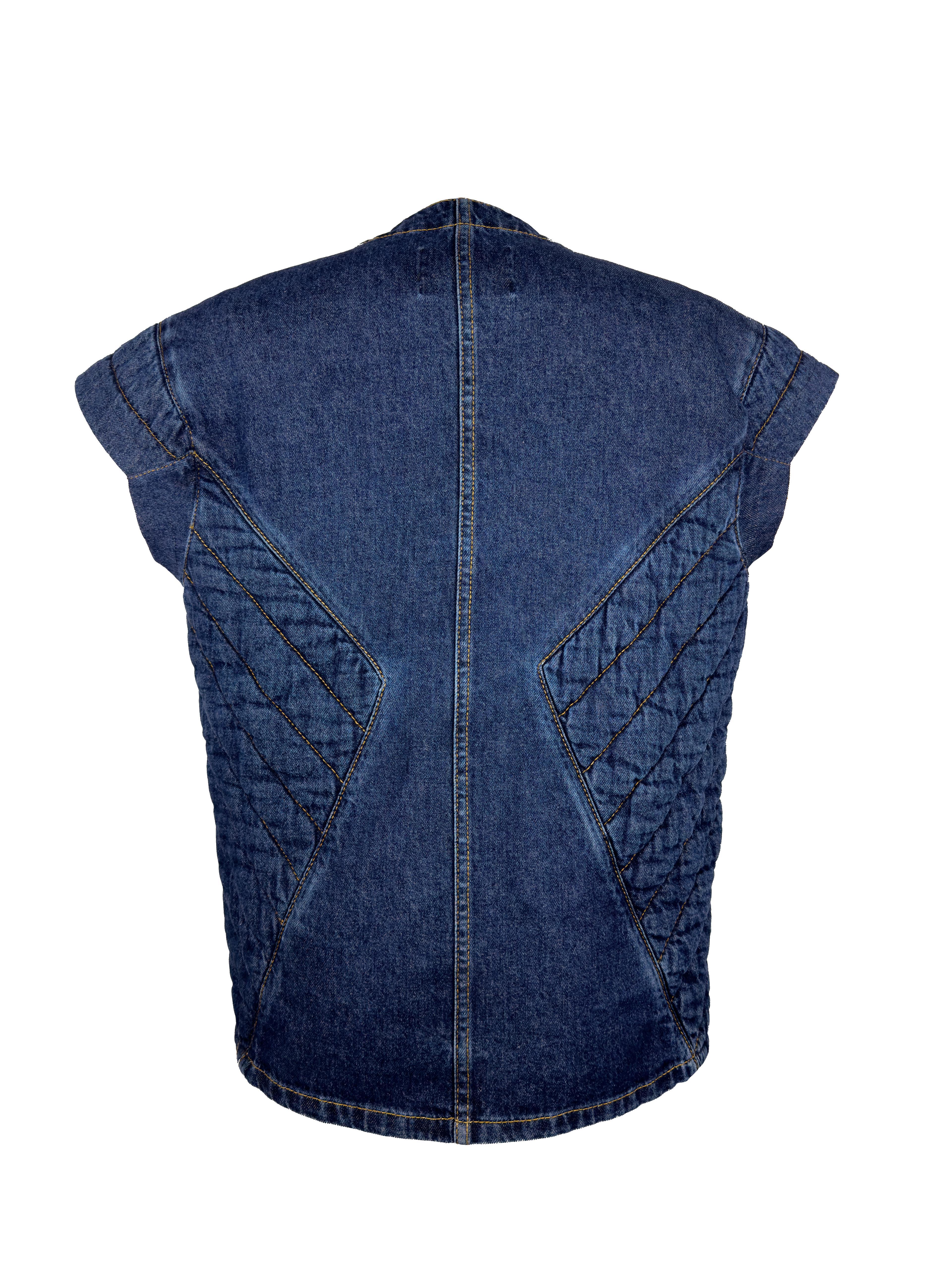 Double-Breasted Embossed Jacket
